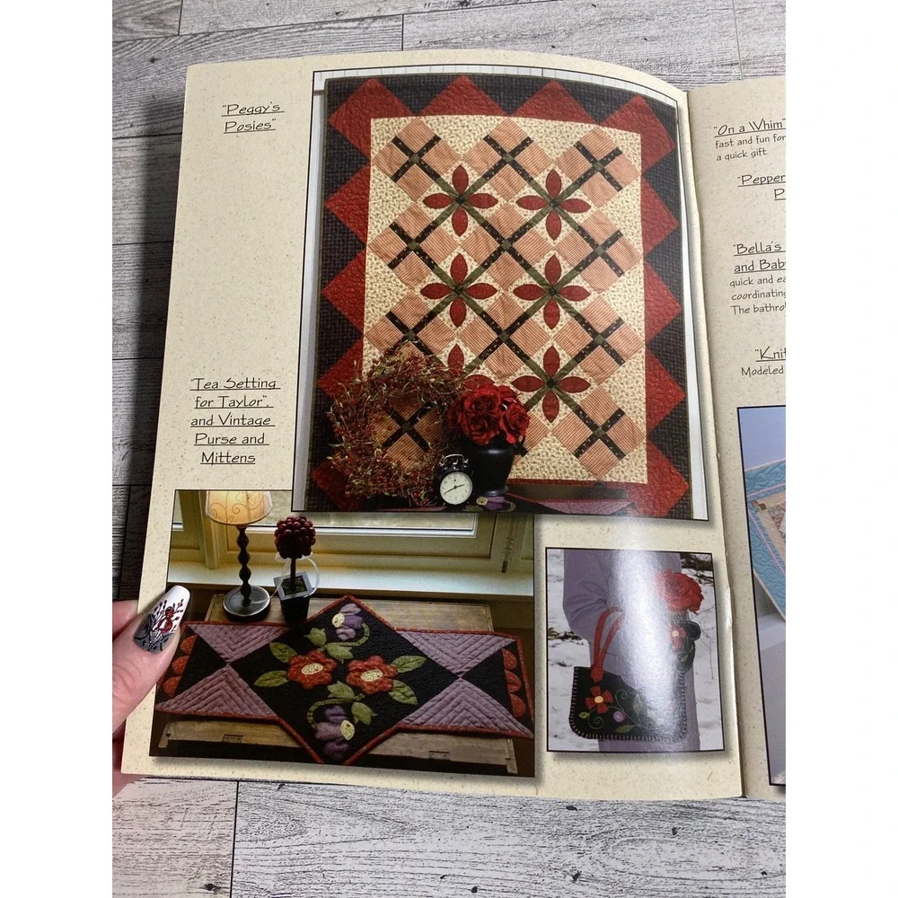 Gifts for All Reasons Heather Mulder Peterson 2005 Quilt Knit Craft Book 23 Proj
